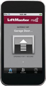 No matter where you are, you can monitor and control your garage door via your smartphone!